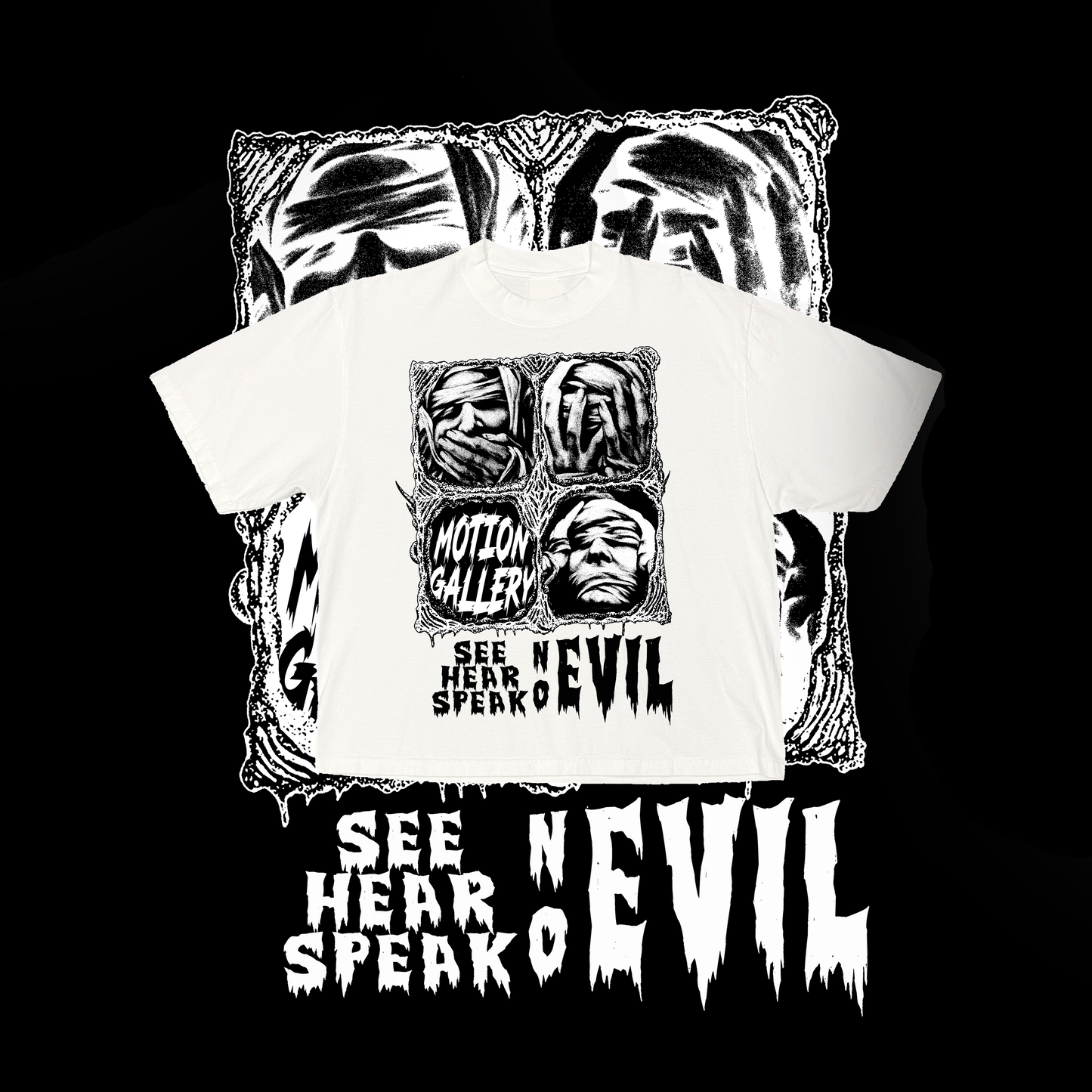 NO Evil T-Shirt White