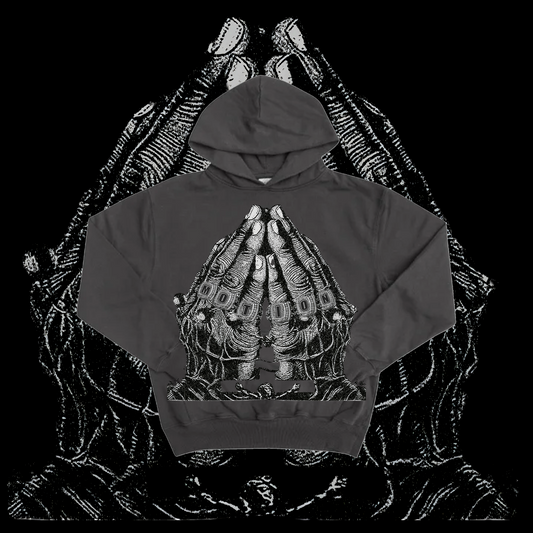 Premium Prayers Hoodie Gray